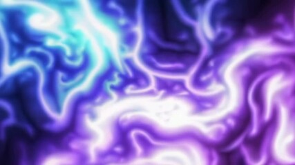 Wall Mural - Mesmerizing neon fluid dynamics: vibrant abstract swirling patterns in motion