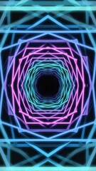 Poster - abstract fractal background