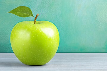 Poster - A mystical golden apple with a radiant, magical core, pulsing with divine light