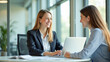 © Radorog. - meeting interview businessmen clients in the office