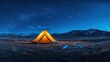 © atul _art - Night Camping under the Starry Sky