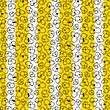 © riansa28 - Popcorn pattern Background. doodle popcorn. popcorn seamless pattern background. Popcorn pattern for packaging snacks. Popcorn fluffy flakes pattern.