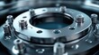 © Ghiska - Close-up of intricate metal ring mechanism
