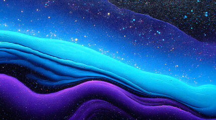 Wall Mural - colorful cosmic nebulae celestial wonders cosmic starry sky concept illustration