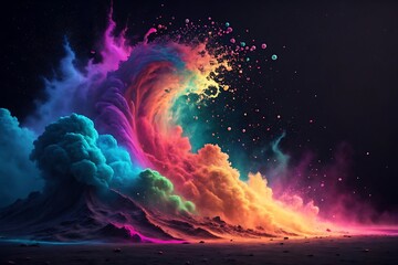 abstract fire background