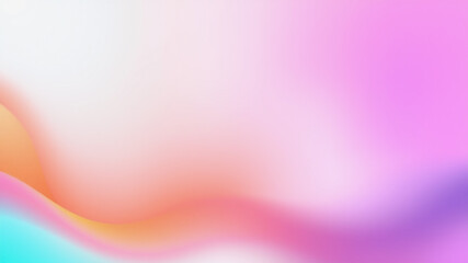 Wall Mural - abstract colorful gradient waves background