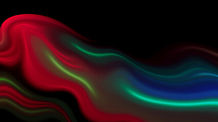 Wall Mural - abstract flowing colors background design