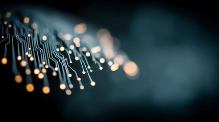 Abstract Technology Background  Circuitry  Data  Digital  Network  Light