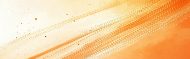 Leinwandbilder - Smooth pencil strokes background with dashed amber and cream tone
