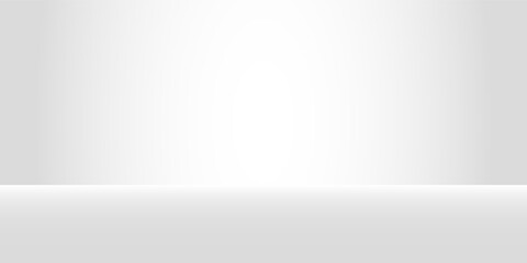 Simple white and gray studio background design modern illustration