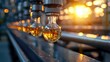 © danadesa - Industrial production line amber liquid manufacturing process high quality