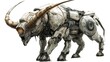 © puji - Robotic Bull with Scifi Creature.