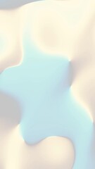 Fototapete - Blue color light vertical background. Music abstract modern technology smooth wave. Trendy blue gradient colorful wave animation. Seamless loop 4k.