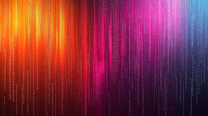 Wall Mural - binary code matrix in a digital background, illustrating the foundation of modern graphic concepts