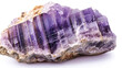 © Vii - A purple rock covered in crystals, perfect for use in science or nature-themed designs