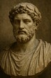 © Kitta Studio - Ancient Roman Sculpture Bust of a Bearded Male with Laurel Wreath