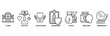 © Roronoa15 - Medicare icon set vector illustration concept with icon of clinic, doctor, healthcare, insurance, costs, medicine, and emergency