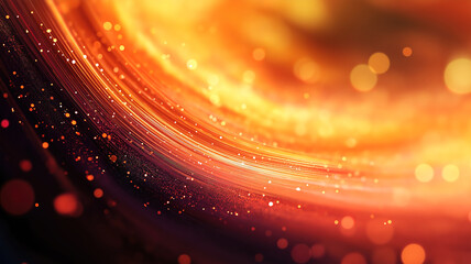 Wall Mural - fiber optics in a blurred abstract background symbolizing fast internet and digital communication