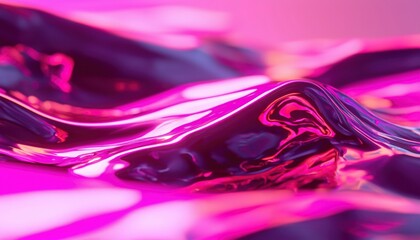 Wall Mural - abstract liquid forms in vibrant colors