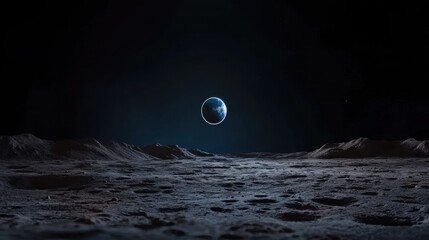 Wall Mural - a close up of a planet in space