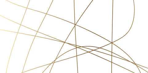 Wall Mural - gold abstract luxury geometric random chaotic lines with many line and triangles shape