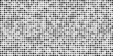 Wall Mural - doted halftone textured abstract pattern background. monochrome halftone background with dots. geome