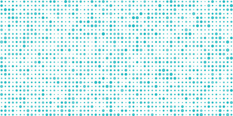 Wall Mural - pixel digital gradient background. abstract light blue technology pattern. abstract halftone colorfu