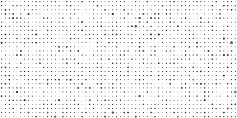 Wall Mural - doted halftone textured abstract pattern background. monochrome halftone background with dots. geome