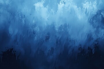 Wall Mural - abstract blue background with textured brush strokes and patterns
