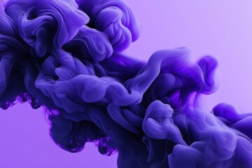 Wall Mural - Colorful Purple Smoke Background for Abstract Art and Design
