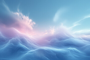 Wall Mural - a universally appealing background that evokes positive feelings and simplicity.