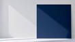 © NoorStockHouse - abstract blue board on a white  background