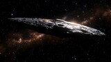 Artist's Impression of the Interstellar Object 'Oumuamua