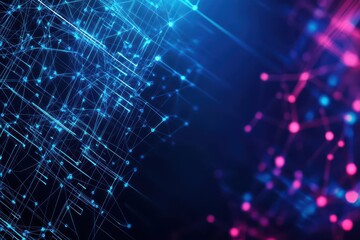 Big data background Digital technology abstract concept Artificial intelligence and deep learning Tech visual for screen template Geometric big data background