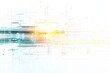 © Ketsaratchaya - Abstract technology background featuring dynamic lines, glowing elements, and a blend of vibrant colors showcasing digital innovation and modern design concepts