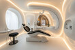 © rifqi - Modern, organic dental office interior design.
