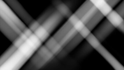 Wall Mural - Abstract black and white light beams. Dynamic background for graphics