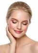 © Ramani - Young woman Portrait on Neutral Background - Beauty Skincare Model