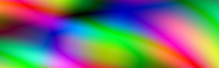 Fototapete - Experience a Vibrant Abstract Colorful Background that features Smooth Gradients and Blurred Effects, perfect for all kinds of Creative Projects