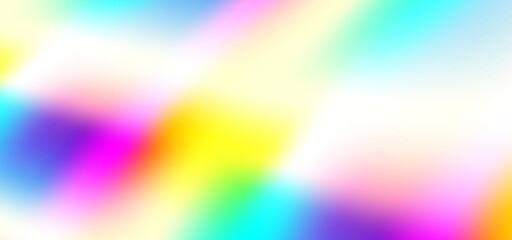 Fototapete - Experience a Vibrant Abstract Colorful Background that features Smooth Gradients and Blurred Effects, perfect for all kinds of Creative Projects