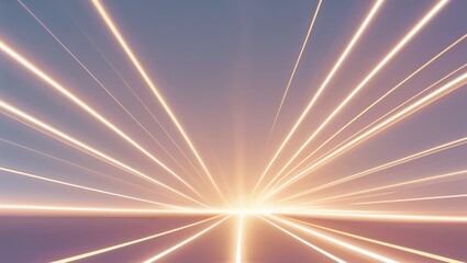 Wall Mural - gentle streaks of bright light shooting out from the edges fading into a soft gradient