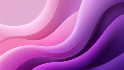 Wall Mural - soft gradient fading from light pink to deep purple