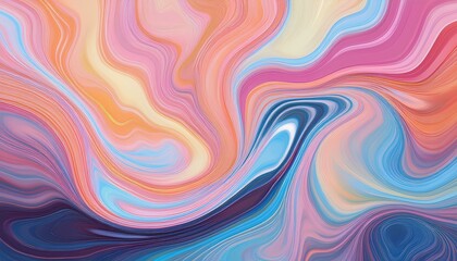 Fototapete - abstract colorful background vector with Liquid wavy Marble Texture.