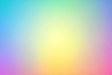 Wall Mural - pastel rainbow gradient abstract background