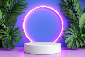 Aufkleber - minimalist hobbies and leisure advertisement, branded style, sleek tone, website banner, brand colors, natural light, neon lights, happy mood, wide-angle, urban background