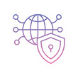 © Icon Factory - Network Security Icon vector stock illustration