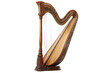 © Rangga Bimantara - Elegant wooden harp (1) isolated on PNG transparent background, cut out