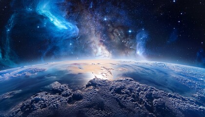 Wall Mural - Nebula Galaxy Space