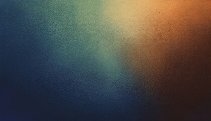 Aufkleber -  minimalist abstract texture in denim blue and copper gradient for tech ads, modern editorial, or wellness branding with calm energy