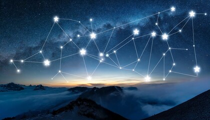 Wall Mural - Ursa Major Constellation